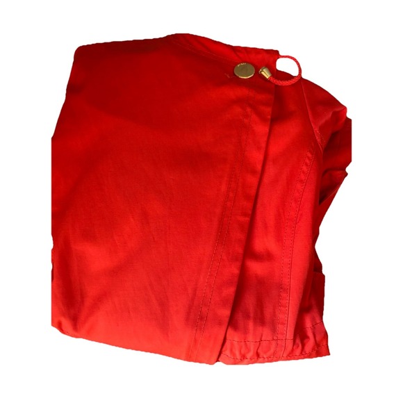 Guess Womens Small Red Zip Up GUESS Jacket Coat Outerwear‎ Outdoor Rain Coat EUC - Picture 10 of 10